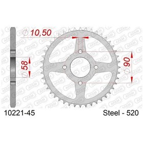 Resim Afam Ktm Duke 125 11-13 Çelik Arka Dişli 520 