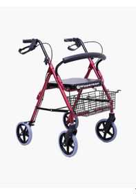 Resim Sepetli Pratik Rolatör Walker Yürüteç 