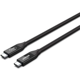 Resim Unıtek Usb4 Thunderbolt Kablo 0.8mt 40gbps, 8k&60hz,100w C14100bk-0.8m 