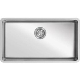 Resim Ukinox Me 745 Tezgah Altı Paslanmaz Çelik Mutfak Eviyesi 