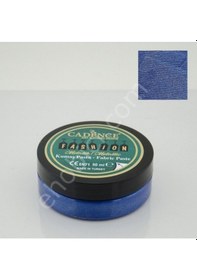 Resim Fmp-10 Sax Mavi - Cadence Metalik Fashion Kumaş Rölyef Pasta - Fa 