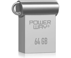 Resim Powerway 64GB USB 3.0 Metal Mini Flash Bellek 
