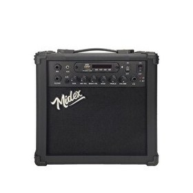 Resim Midex MGA-25BK 25 W USB Bluetooth Şarjlı 2 Girişli Elektro Gitar Amfisi 