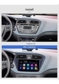 Resim Hyundaı İ20 2018+ Uyumlu Multimedya Navigasyon Usb Kamera Carplayer 4 Ram 