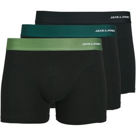 Resim JACNICK BAMBOO TRUNKS 3 P Haki Erkek Boxer 