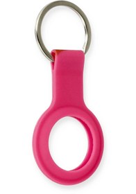 Resim Butik Airtag Silikon Kılıf - Pembe-(5796) 