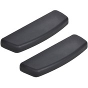 Resim Suntek 2 Parça Ofis Koltuğu Yedek Kol Pedleri Koltuk Için Siyah 