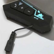Resim feifei Kask Kulaklık Bluetooth Motosiklet Kulaklık Intercom Su Geçirmez 