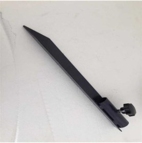 Resim HUUD Plaj Şemsiye Kazığı Düz Metal Sıkma Aparatlı Bahçe Plaj 38 Cm 
