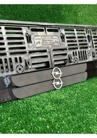 Resim Pleksi Otomobil Plakalık Ahenk Model Opel Logolu Uyumlu 