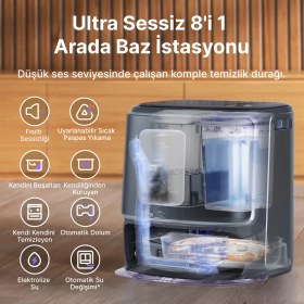 Resim Narwal Freo Z Ultra Robot Süpürge- Gri 