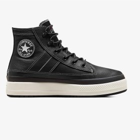 Resim Converse Chuck Taylor All Star Equip Unisex Siyah Deri Sneaker A08555c Siyah 