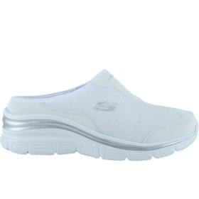Resim Skechers Fashion Fit Kadın Beyaz Spor Terlik (12714TK-WHT) 