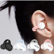 Resim M-s8 Kablosuz Stereo Tek Kulak Klipsli Bluetooth Kulaklık Gri 
