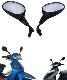 Resim MOTOLİNAS Ayna Takımı 10mm - Scooter , Cup 