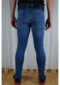 Resim Bomonti Erkek Mavi Agree Slim Davıt Kot Pantolon Mavi 