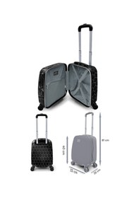 Resim Coral High Erkek Çocuk Siyah Beyaz Futbol Desenli Çocuk Valizi Ve Seyahat/spor Çantası Seti Çok Renkli 