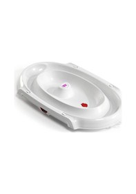 Resim Okbaby Onda Slim Katlanır Bebek Küveti K.Beyaz + Splash Bebek Duşu 