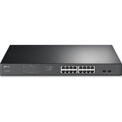 Resim Tp-Link TL-SG1218MPE 16 Port Gigebit 2x SFP RACKMOUNT Ethernet Poe Switch ADINIIZA FATURALI ORJİNAL ÜRÜN