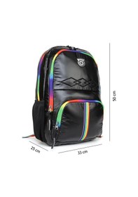 Resim Tarzınızı Taşıyın: 15,6 İnç Laptop Uyumlu Okul Günlük Seyahat Çok Fonksiyonlu Sırt Çantası Siyah-1287 Siyah 