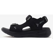 Resim Skechers Go Walk Arch Fit Sandal-mission İi Erkek Siyah Sandalet 229064 Blk Siyah 
