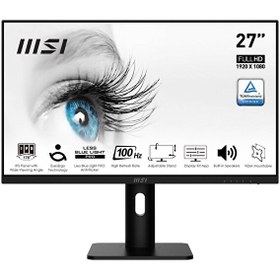 Resim MSI Pro MP273AP 27" 100 Hz 1 ms IPS FHD Anti-Glare Monitör 