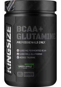 Resim Kingsize Nutrition Bcaa + Glutamine Powder 1000 Gr 