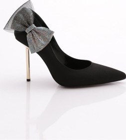 Resim Dgn 4540 Kadin Topuklu Ayakkabi 4540-2446-R1671 Siyah 