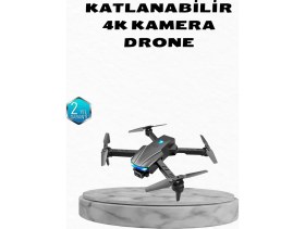 Resim Zenvia 4K Kamera Özellikli Katlanabilir Drone Wi-Fi ve Yükseklik Sabitlemeli 
