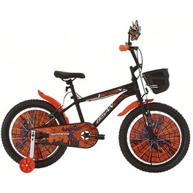 Resim Spark Çocuk Bisikleti 30 Cm V Fren 20 Jant Vitessiz Mat Siyah Turuncu Siyah - Turuncu 