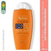 Resim Avene Fluid Sport Güneş Koruyucu Krem SPF 50 100 ml 