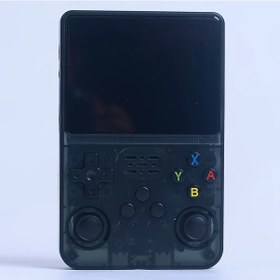 Resim Xuweiwei R36s Oyun Konsolu Black Arkos Os Uzun Oyun Süresi Tf Kart Desteği Şık Tasarım Dayanıklı Plastik Kasa 