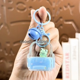 Resim Silver1 Renkli Degrade Papyon Ayı Araba Anahtarlık Sevimli Anahtar Çekicilik Çanta Çekicilik Karikatür Erkek ve Kadın Aksesuarları (Yurt Dışından) 
