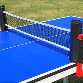 Resim Indiehunterz BUFFER® Teleskopik Taşınabilir Kaymaz Ping Pong Masa Tenisi Filesi Aparatı 