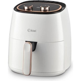 Resim Azemax Kiwi Yağsız Fritöz Airfryer 5 Lt 5535 Beyaz 