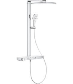 Resim Grohe Rainshower Aqua Pure Duvara Monte Termostatlı Duş Sistemi - 1009610000 Krom 