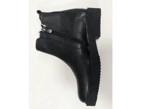 Resim Bags Shoes Bulldozer 230612 Kadın Günlük Hakiki Deri Comfort Taban Chelsea Bot 