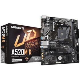 Resim Gigabyte A520M K DDR4 HDMI PCIe 16X v3.0 AM4 mATX 