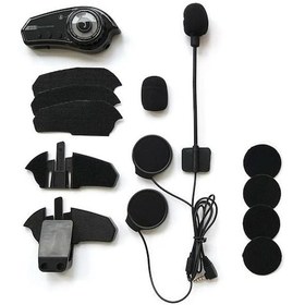 Resim Torima BT35 Rgb Renkli Işıklı Ve Yüksek Sesli Bluetooth Kask Intercom 