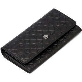 Resim Siyah Deri Kadın Cüzdan - S1CB00005783-C59 