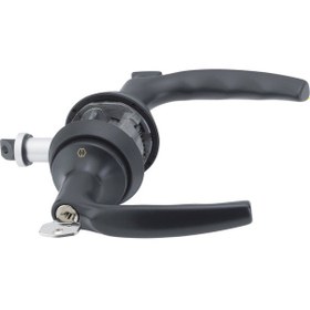 Resim Hoope Atlanta Hcs A1530 Kapı Kolu -Anahtar / Anahtar-Siyah Set 