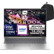 Resim Hp Probook 460 G11 Intel Core Ultra 7 155U Ddr5 64GB 512GB SSD Intel® Aı Boost 16" Wuxga IPS Windows 11 Pro Taşınabilir Bilgisayar A23BCEAP21 + Zetta Çanta 
