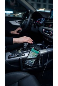 Resim BGULF Araba Torpido Telefon, Ruhsat, Anahtar, Kart vb. Tutucu Yapışkanlı File (15 X 8CM) 