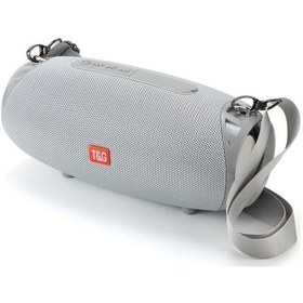 Resim Willowhaven T&g Tg534 Taşınabilir Kablosuz Hoparlör Gri Tws Stereo Ses Ipx4 Çift Hoparlör Subwoofer Bass Fm Radyo Usb Tf Kart Çalma 