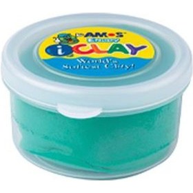 Resim Amos İ Clay Zıplayan Oyun Hamuru Proje Oyun Hamuru 6 Renk 6x30gr Çok Renkli 