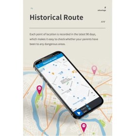 Resim Skyeyyt Gps + Beidou Tracker RF-V51 Wıfı 4g Lte/3g Wcdma/2g Gsm Sos Alarmı ile Uyumlu Iki Yönlü Ses Izleme Su Geçirmez (A) (Yurt Dışından) 