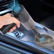 Resim Kablosuz El Tipi Süpürge Makinesi, Yüksek Güçlü USB Şarj, Uzatılmış Pil Ömrü, Ofis/Ev ve Araba Kullanımı İçin Çok Fonksiyonlu Vakum, Evcil Hayvan Tüyleri, Toz ve Artıkları Temizleme 
