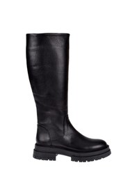 Resim Pullman Hakiki Deri Kadın Çizme Cb-25900 Siyah-siyah Siyah 