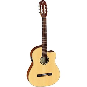 Resim Ortega RCE125SN Thinline Maguspro System Elektro Klasik Gitar (Natural) 