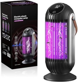 Resim Jouis Dijital Şarj Göstergeli Elektrikli Sivrisinek ve Böcek Öldürücü Lamba - USB Şarjlı UV Işıklı Sinek Tuzağı, Kimyasal İçermez Taşınabilir Ev ve Bahçe Sinek Lambası 372 
